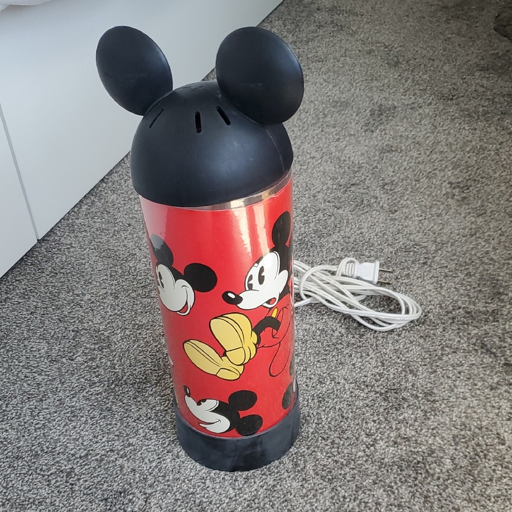 Disney Mickey Mouse Red and Black Water Bottle